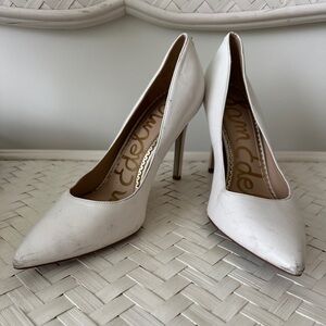 Sam Edelman size 7 White Heels